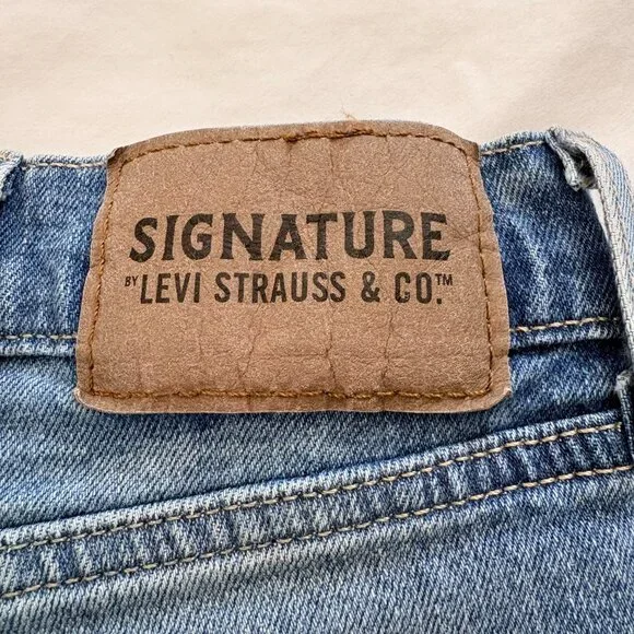 🔥 LEVI’S Signature S61 Relaxed Fit Jeans | Medium Wash | 38x30 | Classic Casual - Picture 5 of 7